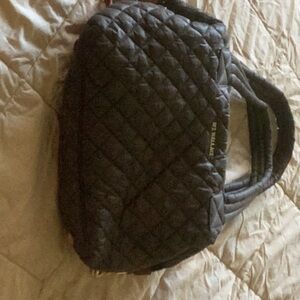 MZ Wallace Black Quilted Shoulder Bag